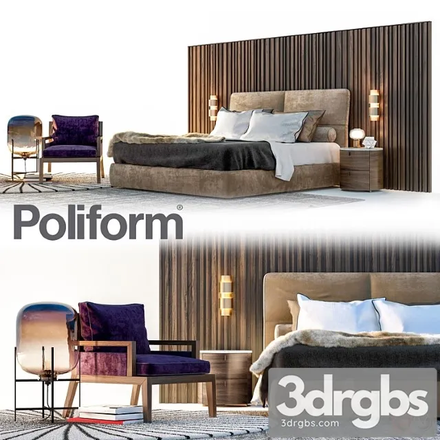 Poliform interior07 2 3D Model Free