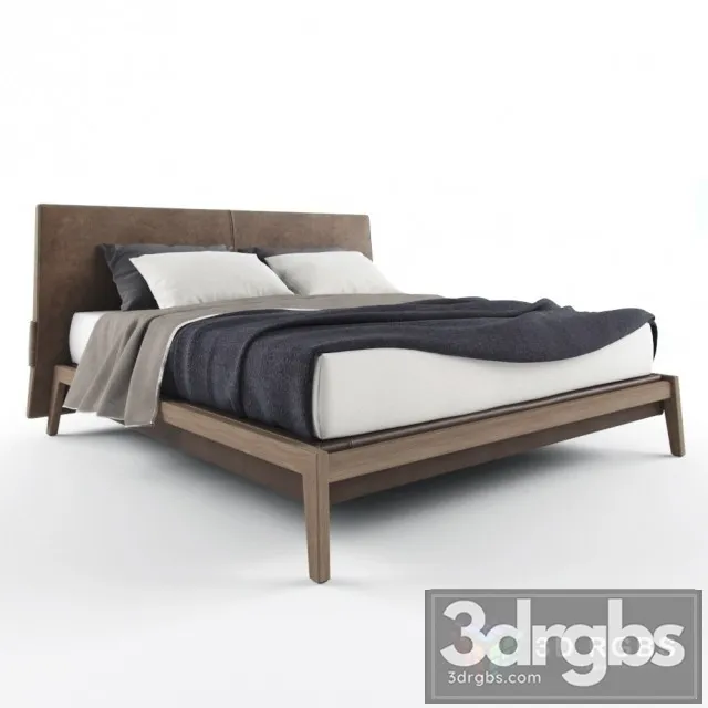 Poliform Ipanema Bed 02 3D Model Free