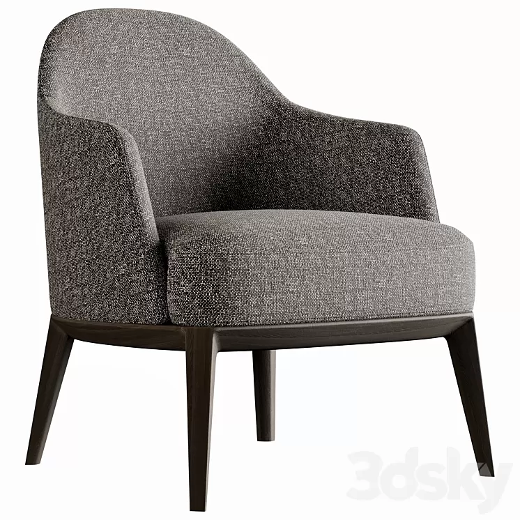 Poliform jane armchair 3D Model Free