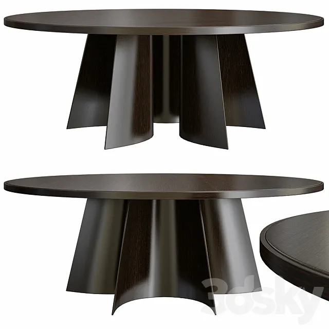 Poliform kensington round table 3DModel