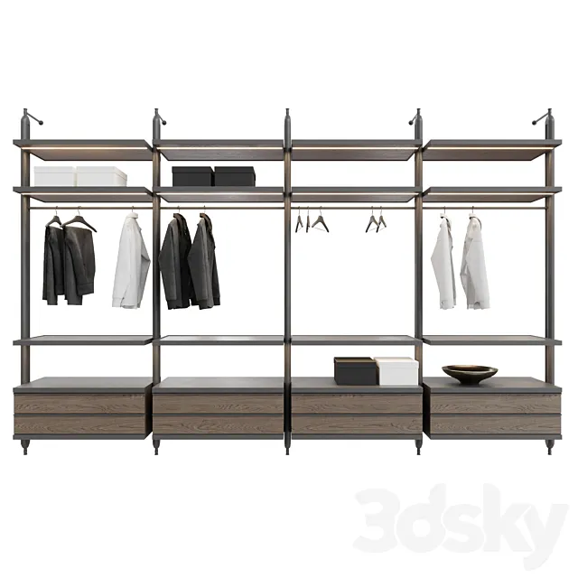 Poliform Lexington Night System 3D Model