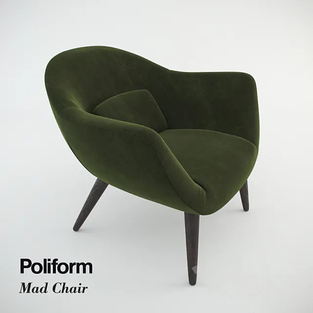 Poliform Mad Chair 3D Model