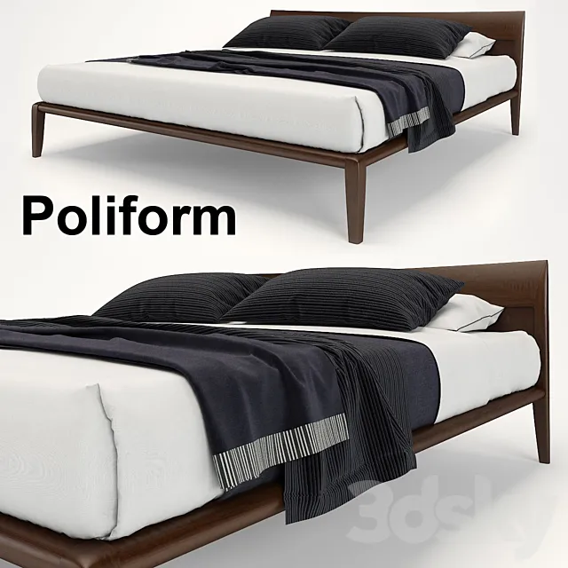 Poliform Memo Bed 3DModel
