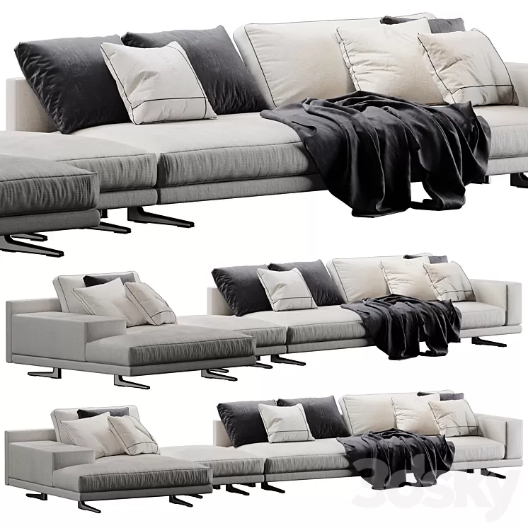 Poliform MONDRIAN 3D Model Free