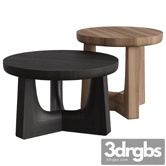 Poliform Nara Coffee Table 3D Model Free