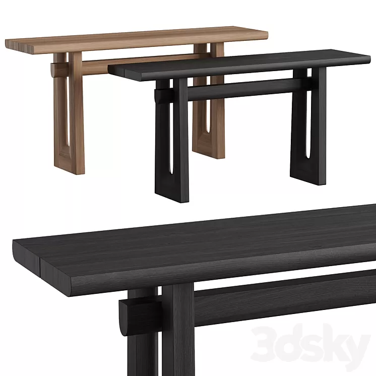Poliform Nara Console 3D Model