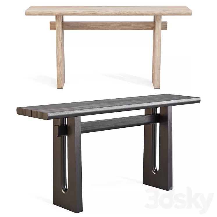 Poliform: Nara - Console Table 3D Model