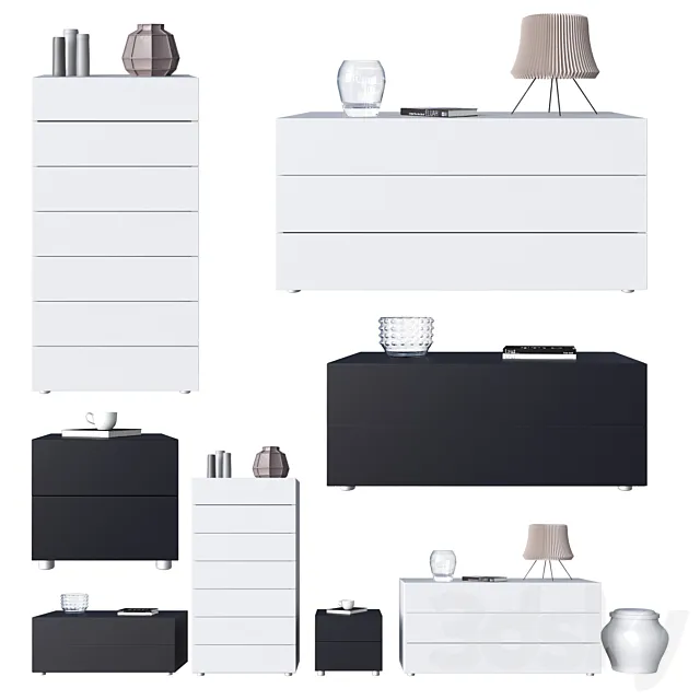 POLIFORM NIGHT COMPLEMENTS DREAM 3D Model