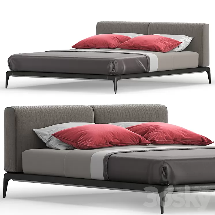 Poliform Park Bed 3D Model