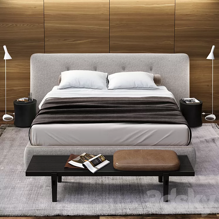 POLIFORM REVER BED 3D Model