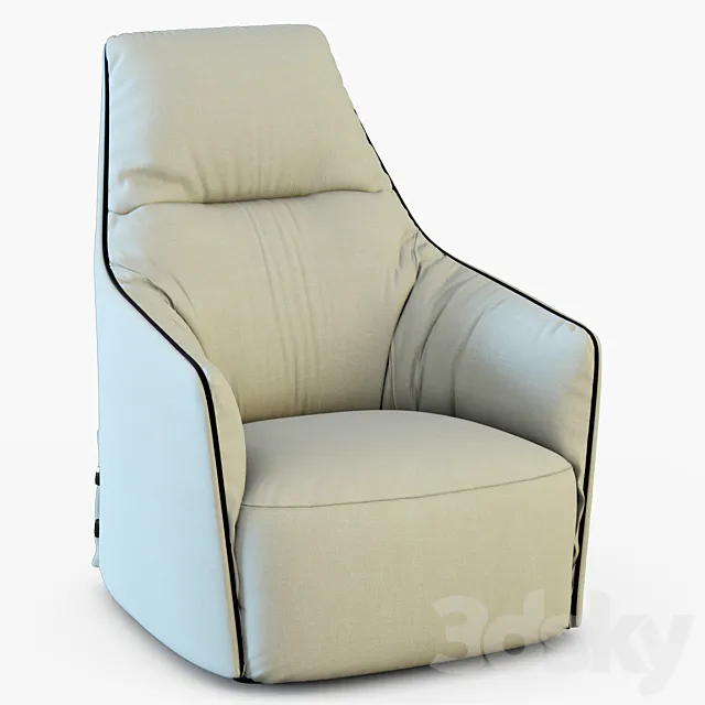 Poliform Santa Monica Lounge 3D Model