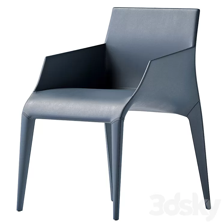 Poliform Seattle Chair 3D Model Free