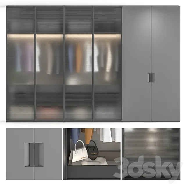 Poliform Senzafine Armadio V1 3DModel