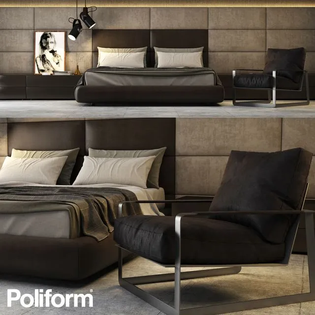 Poliform Set 06 3D Model