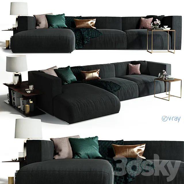 Poliform SHANGAI sofa Free Download