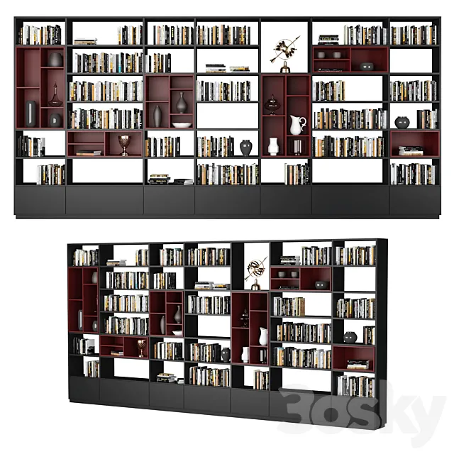 Poliform shelving 3D Model