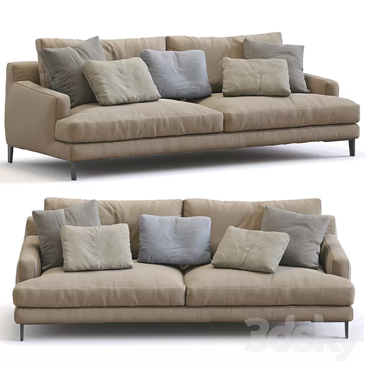 Poliform Sofa Bellport 3D Model