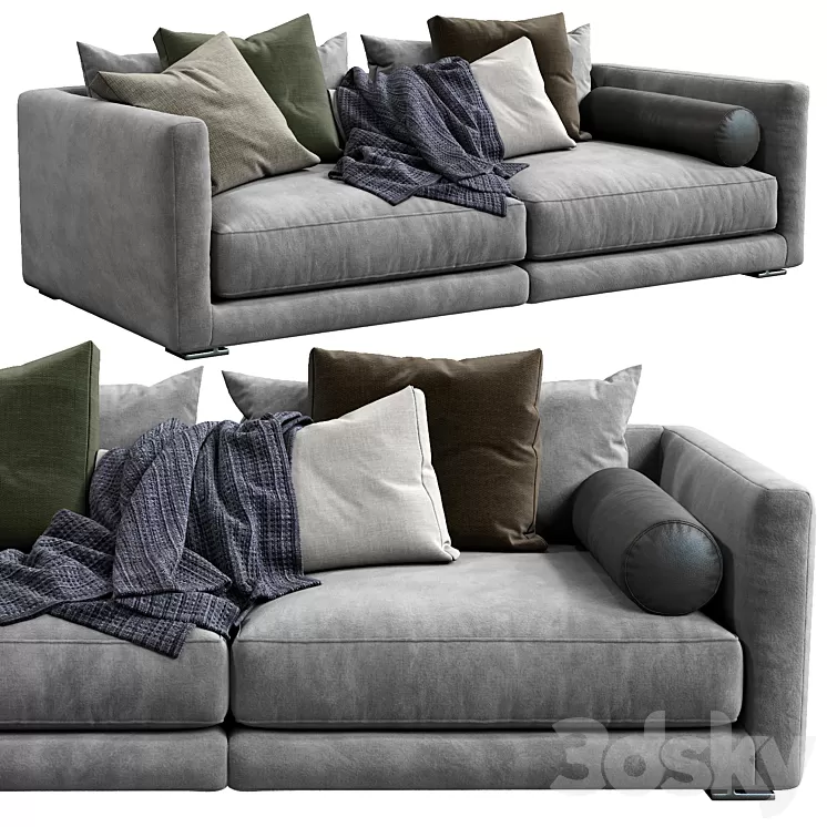 Poliform Sofa Bristol 3D Model
