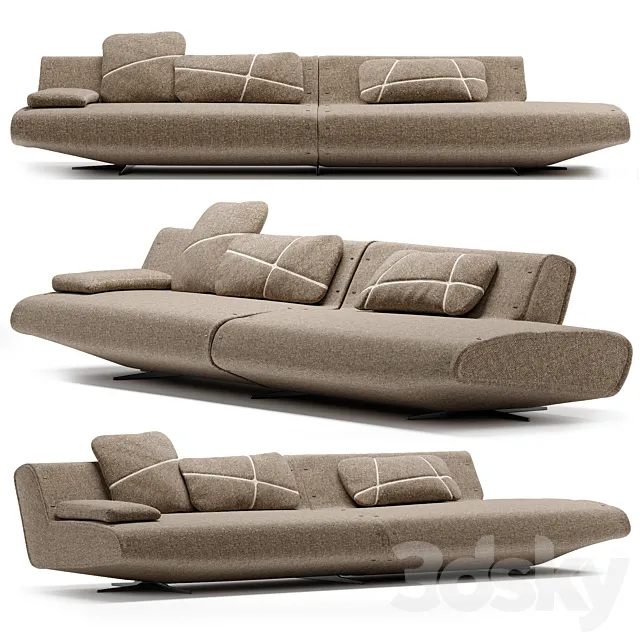 Poliform-sofa-SYDNEY-SYTS180_SYPZ180 3DModel