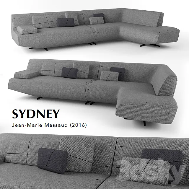 Poliform Sydney sofa 2016 3DModel