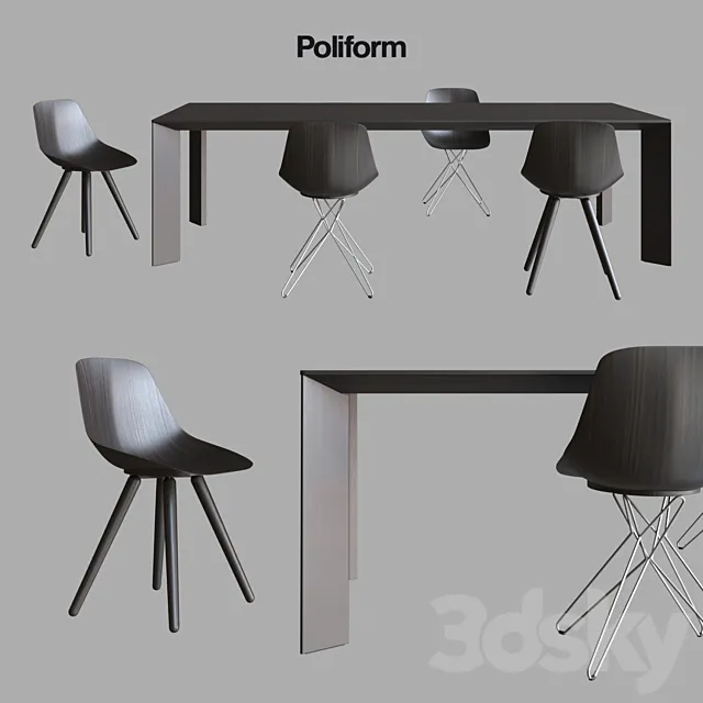 POLIFORM TABLE GILL CHAIR HARMONY Free Download