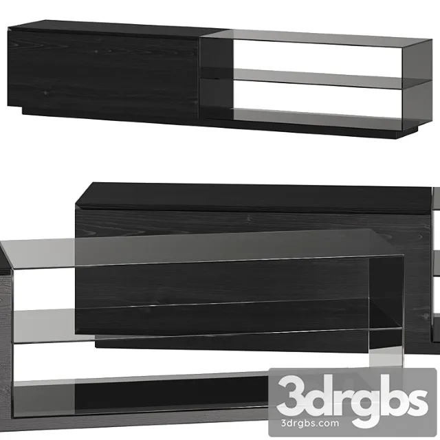 Poliform Theca Sideboard 1 3D Model Free