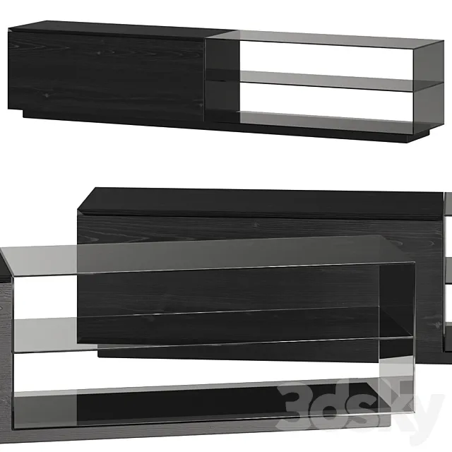 Poliform Theca Sideboard 3D Model