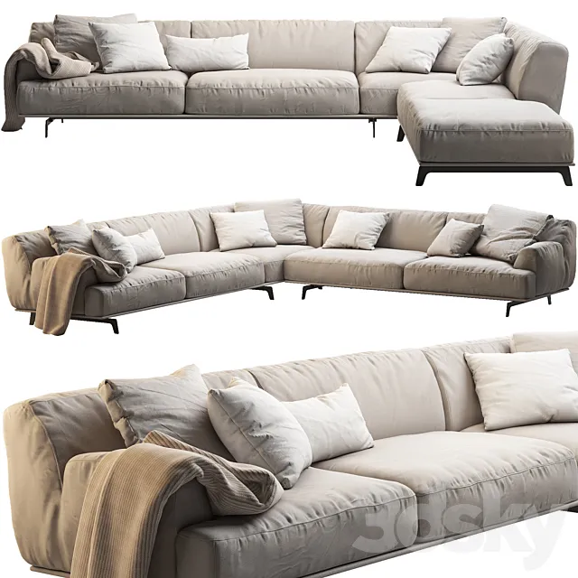 Poliform Tribeca 3 3D Model