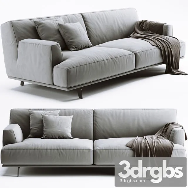 Poliform tribeca sofa 3 3D Model Free