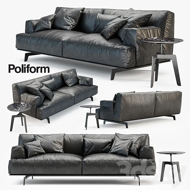 Poliform Tribeca sofa 3DModel