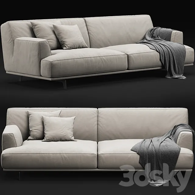 Poliform tribeca sofa 3DModel
