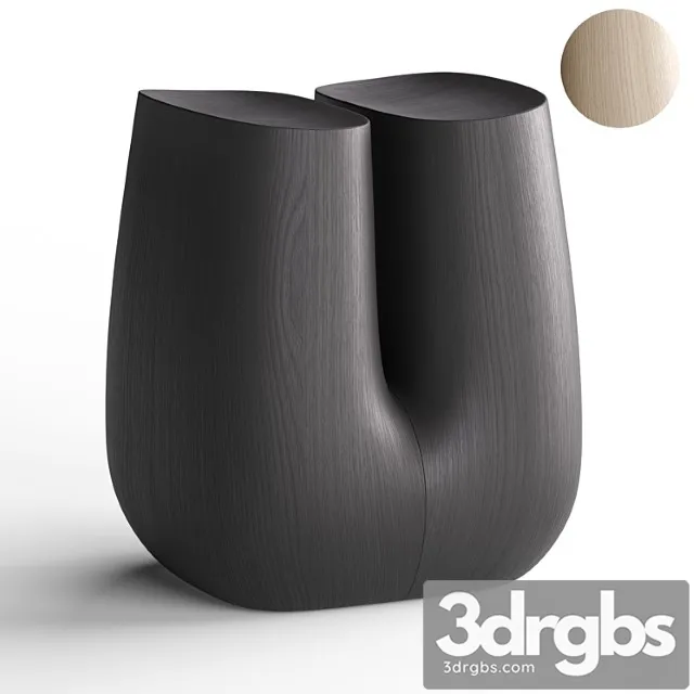 Poliform Ube Stool 2 3D Model Free