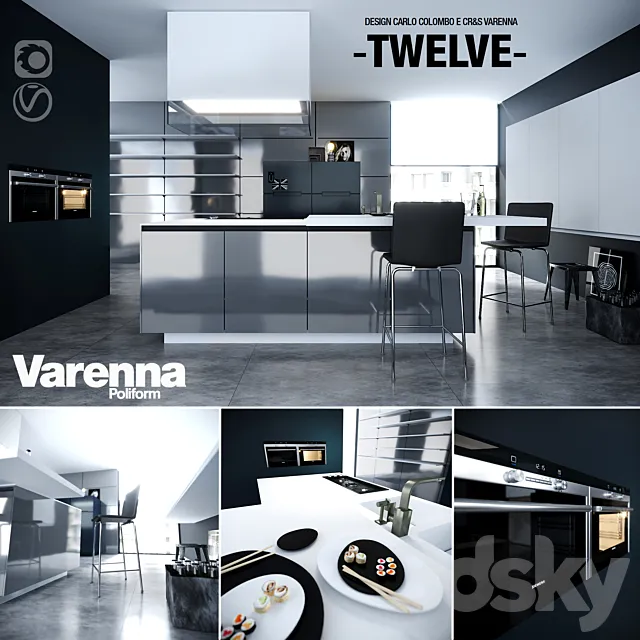 Poliform Varenna Twelve 3D Model