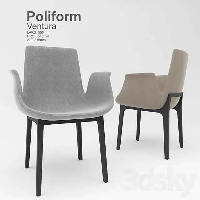 Poliform Ventura 3D Model