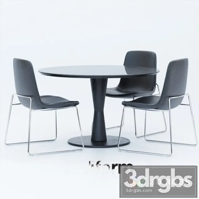 Poliform Ventura Flute 3D Model Free