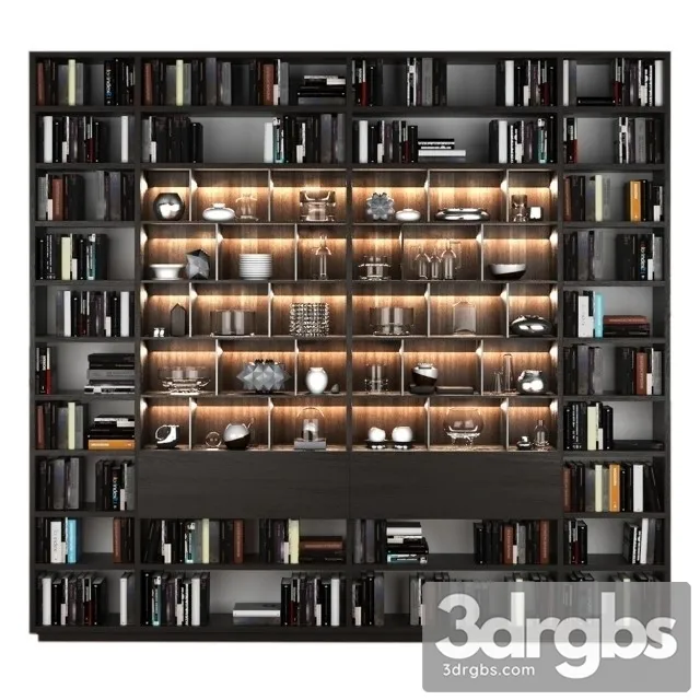 Poliform Wall System 3D Model Free