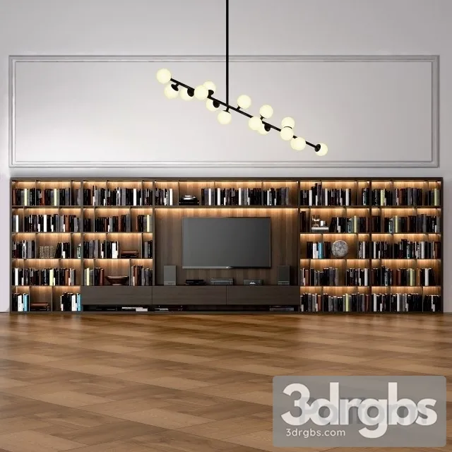 Poliform Wall System 5 3D Model Free