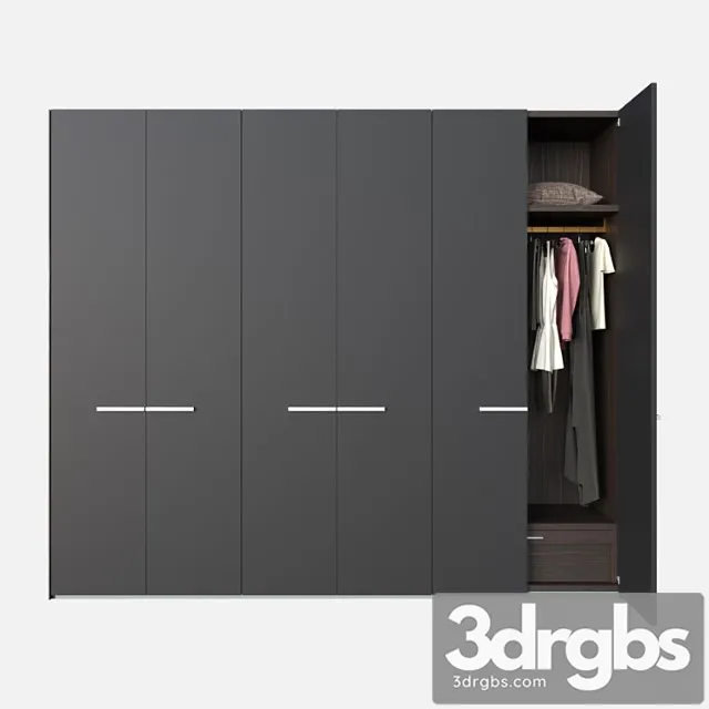 Poliform wardrobes new entry 3D Model Free