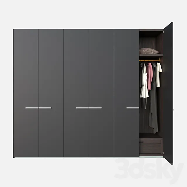 POLIFORM WARDROBES NEW ENTRY 3DModel