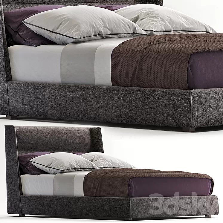 Poliform_Chloe_Bed 3D Model
