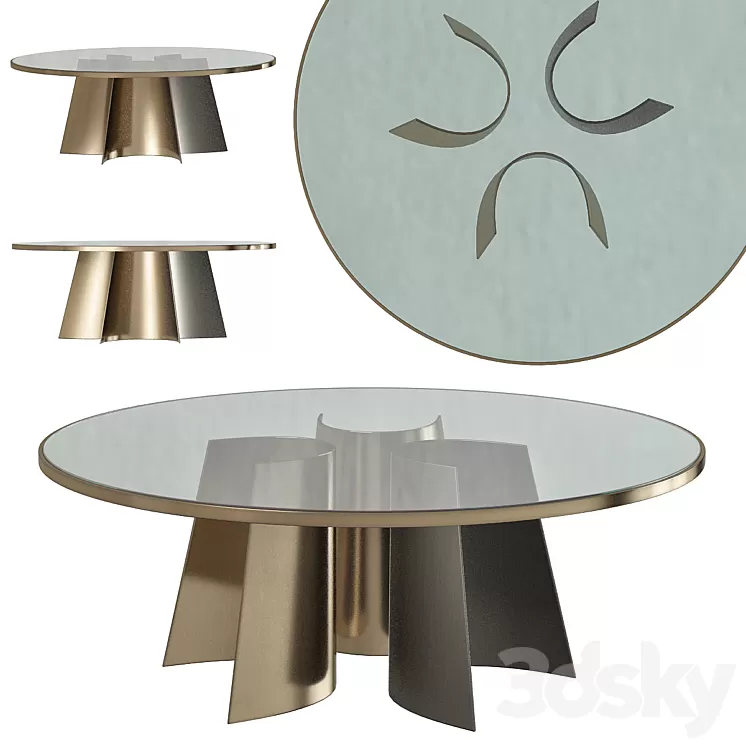 poliform_kensington-round-table 3D Model