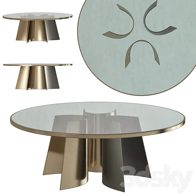 poliform_kensington-round-table 3DModel