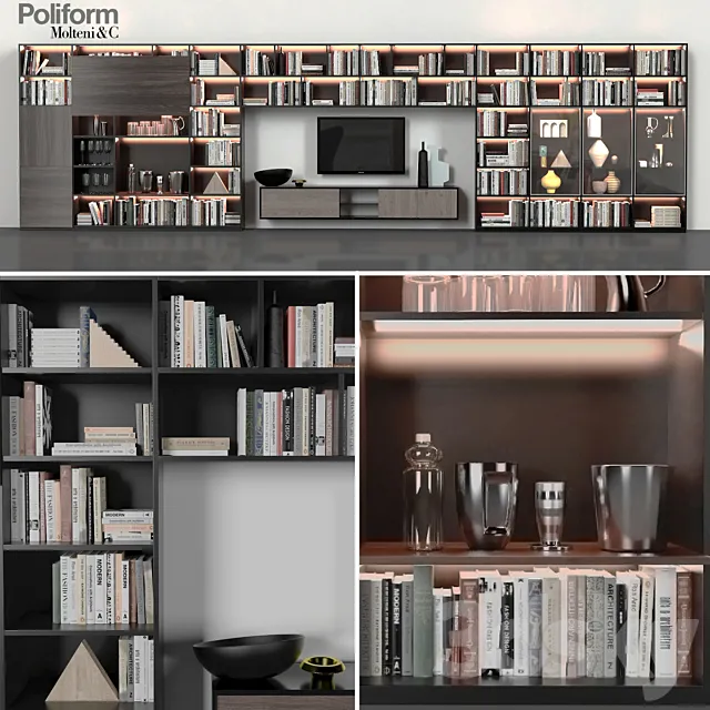 Poliform_MOLTENI_C 3DModel