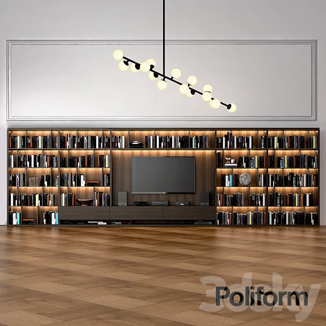 Poliform_WALL_SYSTEM_5 3DModel