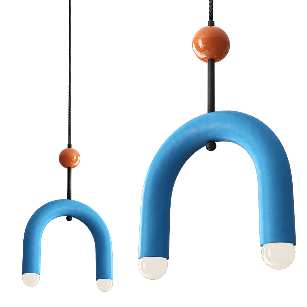 Polina Artamonova Design - Pendant lamp MOROSHKA arc 3D Model