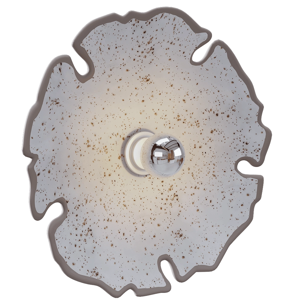 Polina Artamonova Design - Wall lamp FLOW anthracite 3D Model