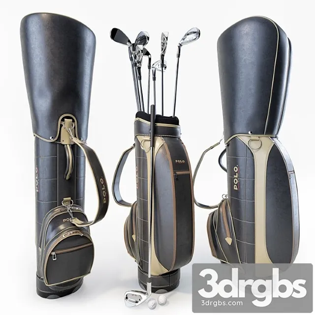 Polo golf standard bag 3D Model Free