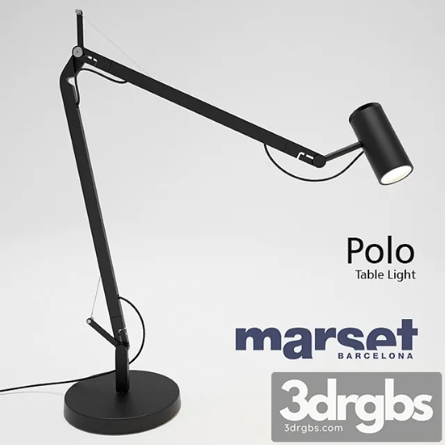 Polo Table Light 3D Model Free