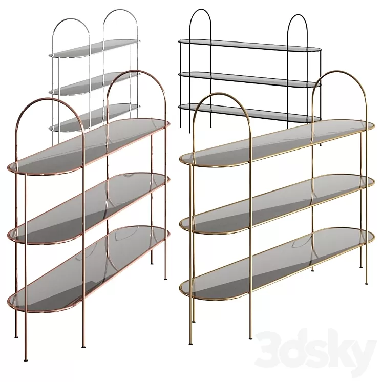 Pols Potten Chiaro Console Table 3D Model