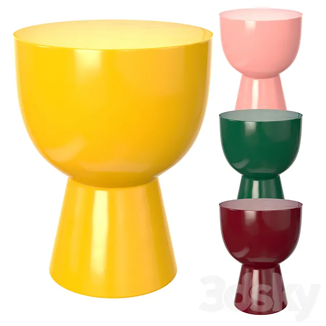 Pols Potten Tam Tam table 3D Model